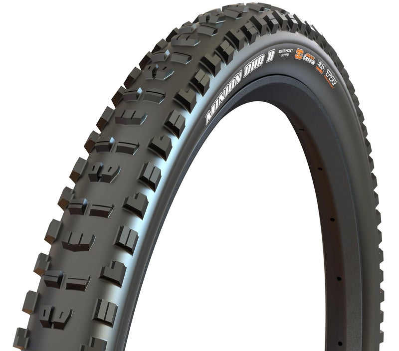 Maxxis ماكسيس مينيون DHR II - 27.5x2.30 - EXO، E25 | مركب مزدوج EXO - تصنيف E25، بدون أنابيب | قوة كبح ممتازة وثبات في الزوايا على التضاريس الوعرة - Image 1